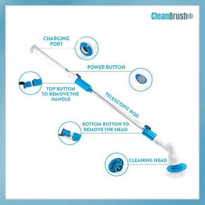 CLEANBRUSH® BEZVADU TĪRĪŠANAS BROSTA