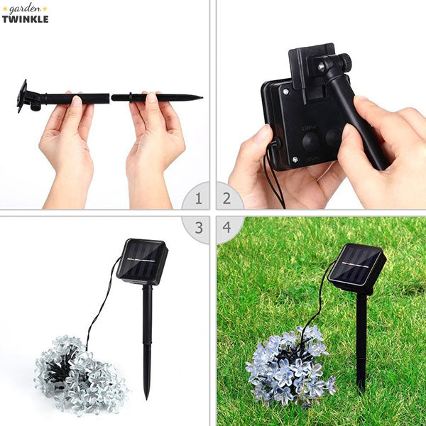 GARDENTWINKLE™ – LUMINI SOLAR DEKORATĪVĀ LED