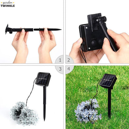 GARDENTWINKLE™ – LUMINI SOLAR DEKORATĪVĀ LED