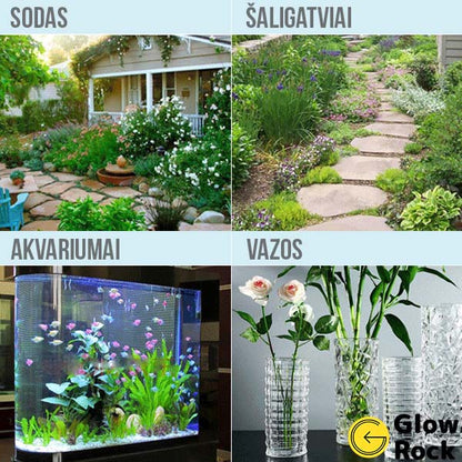 GLOWROCK™ – UNIKĀLI SPĪDĪGI AKMENTIŅI