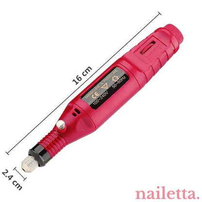 NAILETTA®: ELEKTRISKĀ NAGU FILE