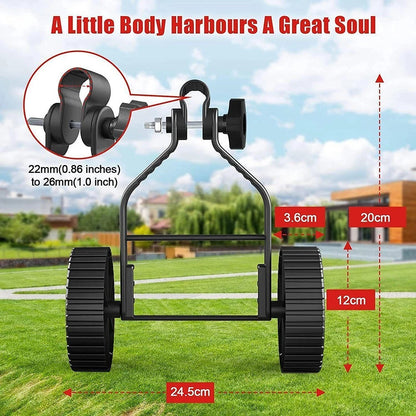 MOWERBOOST™ – ATBALSTA RITENIS ROKAS ZĀLES PĻĀVĒJAM