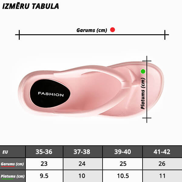 SLIPWAVE™ - SIEVIEŠU FLIP FLOPS (Pludmales čības)