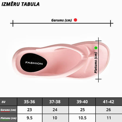 SLIPWAVE™ - SIEVIEŠU FLIP FLOPS (Pludmales čības)