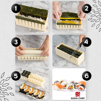 SUSHICHEF® - SUŠI TRAUKI, 10 GAB