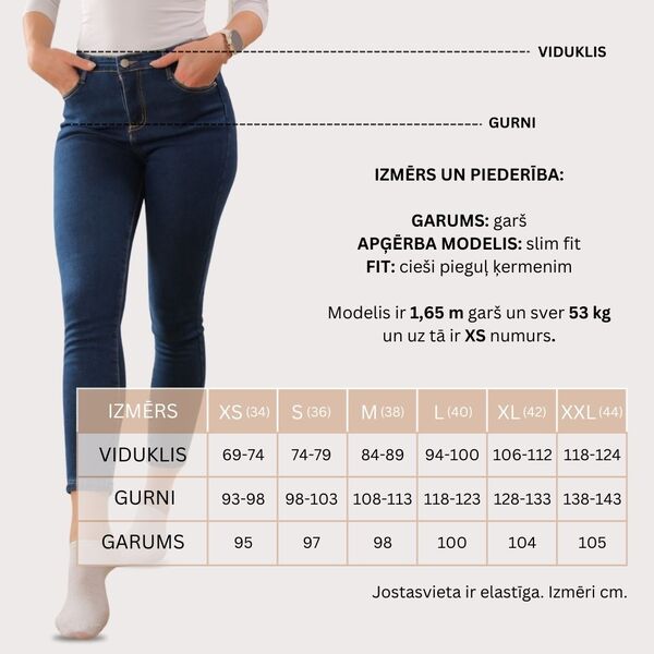 SKINNY® - SILTI ZIEMAS DŽINSI