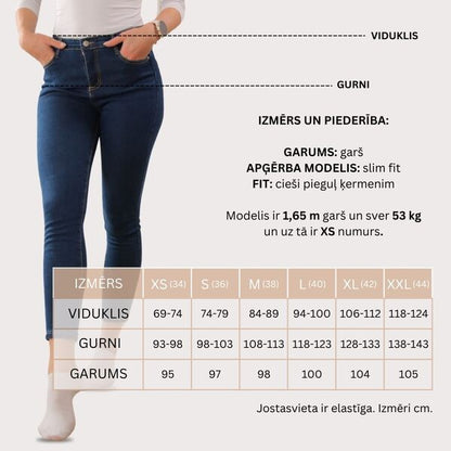 SKINNY® - SILTI ZIEMAS DŽINSI
