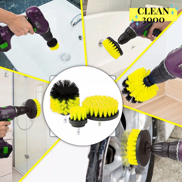 3 PIEVIENOTĀS TĪRĪŠANAS DAĻU KOMPLEKTS CLEAN3000™