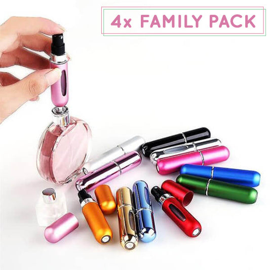 AROMIZER™ — 4 MINI SPRAY PUDELES SMARŽU KRĀSĀS
