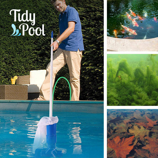 TIDYPOOL™ – ZEMŪDENS PUTEKĻSŪCĒJS BASEINU TĪRĪŠANAI