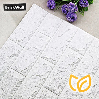 BRICKWALL® – 3D PAŠLĪMĒJOŠĀS TAPETES (77 cm x 70 cm)