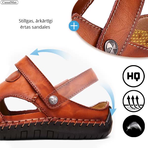 CASUALMAN™ – VĪRIEŠU SANDALES DIVI-VIENĀ