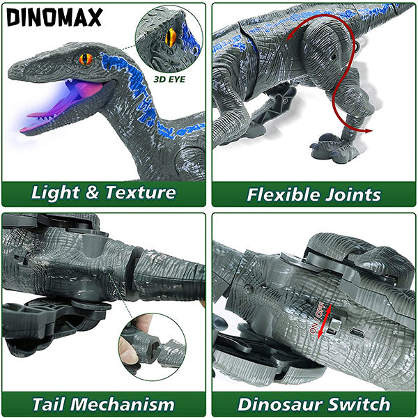 DINOMAX™ – ATTĀLINĀTI AR PULTI VADĀMS DINOZAURS