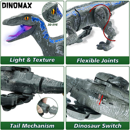 DINOMAX™ – ATTĀLINĀTI AR PULTI VADĀMS DINOZAURS