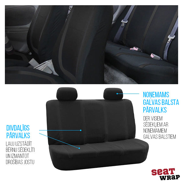 SEATWRAP – UNIVERSĀLS AUTO SĒDEKĻU PĀRVALKS