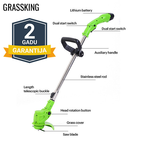 GRASSKING™ - BEZVADU ZĀLES PĻĀVĒJS