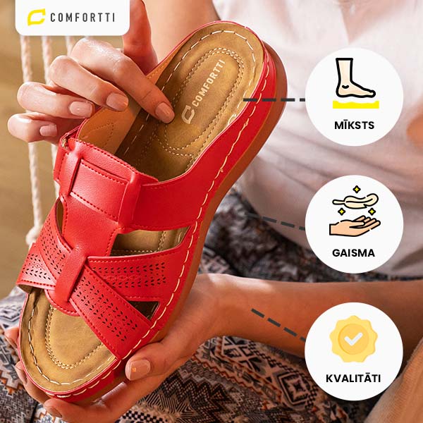 RETROLADY™ – ĒRTAS SIEVIEŠU SANDALES