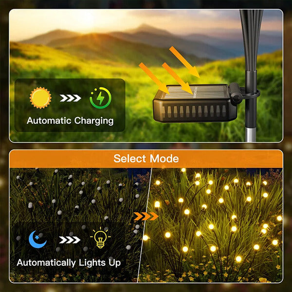 LUMIFLIES™ – SAULES ENERĢIJAS DEKORATĪVĀS GAISMAS