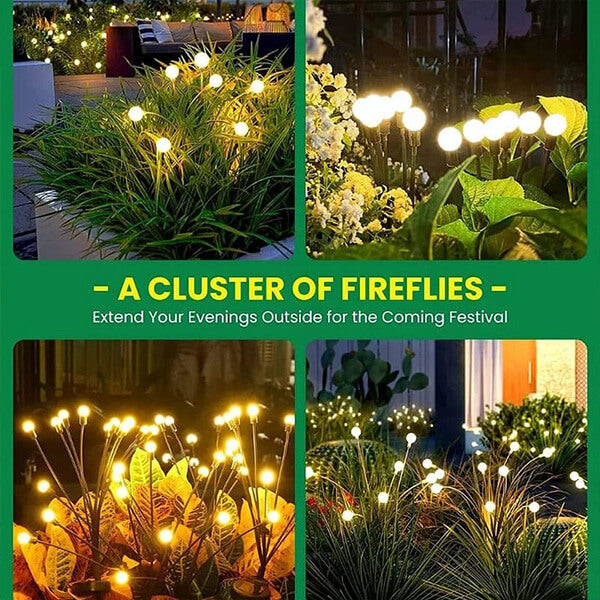 LUMIFLIES™ – SAULES ENERĢIJAS DEKORATĪVĀS GAISMAS