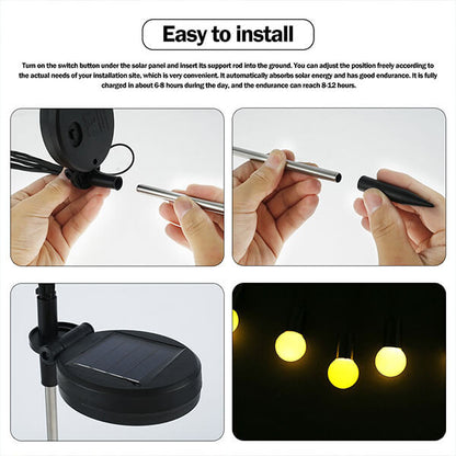 LUMIFLIES™ – SAULES ENERĢIJAS DEKORATĪVĀS GAISMAS