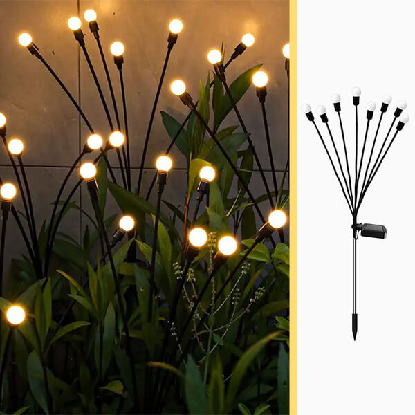 LUMIFLIES™ – SAULES ENERĢIJAS DEKORATĪVĀS GAISMAS