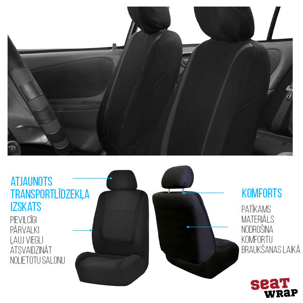 SEATWRAP – UNIVERSĀLS AUTO SĒDEKĻU PĀRVALKS