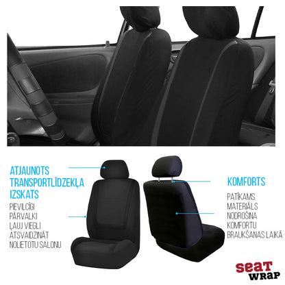SEATWRAP – UNIVERSĀLS AUTO SĒDEKĻU PĀRVALKS