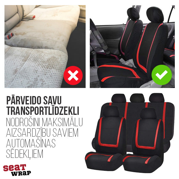 SEATWRAP – UNIVERSĀLS AUTO SĒDEKĻU PĀRVALKS