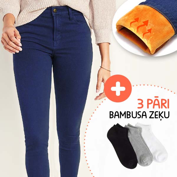 SKINNY® - SILTI ZIEMAS DŽINSI