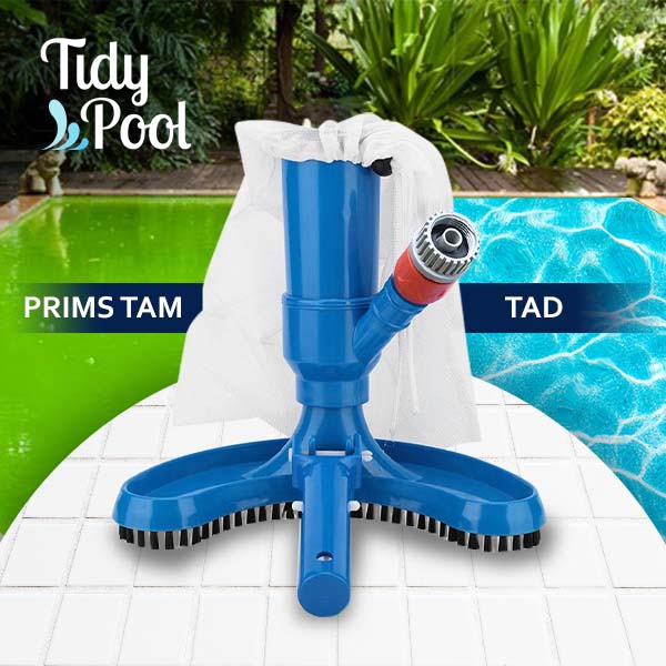 TIDYPOOL™ – ZEMŪDENS PUTEKĻSŪCĒJS BASEINU TĪRĪŠANAI