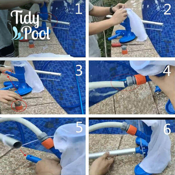 TIDYPOOL™ – ZEMŪDENS PUTEKĻSŪCĒJS BASEINU TĪRĪŠANAI
