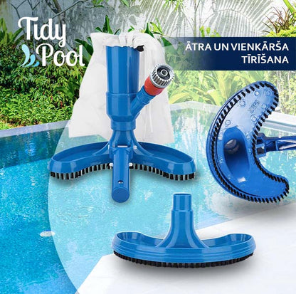 TIDYPOOL™ – ZEMŪDENS PUTEKĻSŪCĒJS BASEINU TĪRĪŠANAI