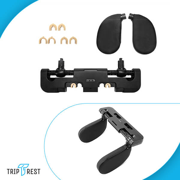 TRIPREST® – ERGONOMISKS GALVAS UN KAKLA BALSTS AUTOMOBIĻA SĒDEKĻIEM