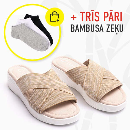 FOAMCLOUD™ – VIEGLAS SANDALES BEZ AIZDARES SIEVIETĒM