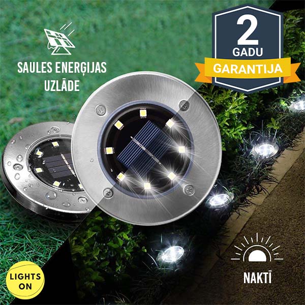 LIGHTSON® - LED SOLĀRĀS LAMPAS