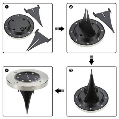 LIGHTSON® - LED SOLĀRĀS LAMPAS 1X