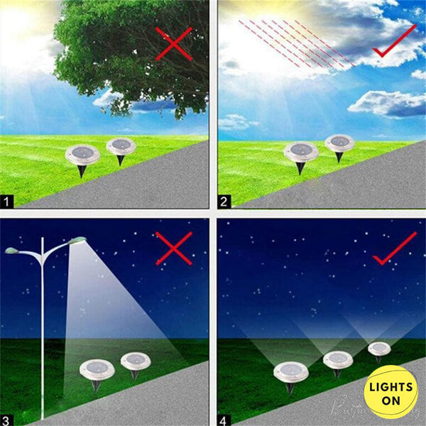 LIGHTSON® - LED SOLĀRĀS LAMPAS
