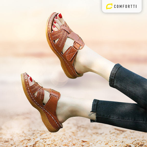 RETROLADY™ – ĒRTAS SIEVIEŠU SANDALES